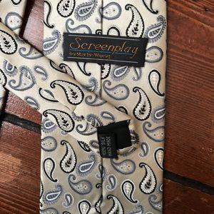 Screenplay by Martin Wong Accessories - Screenplay by Martin Wong - paisley tie Screenplay by Martin Wong Accessories - Screenplay by Martin Wong - paisley tie